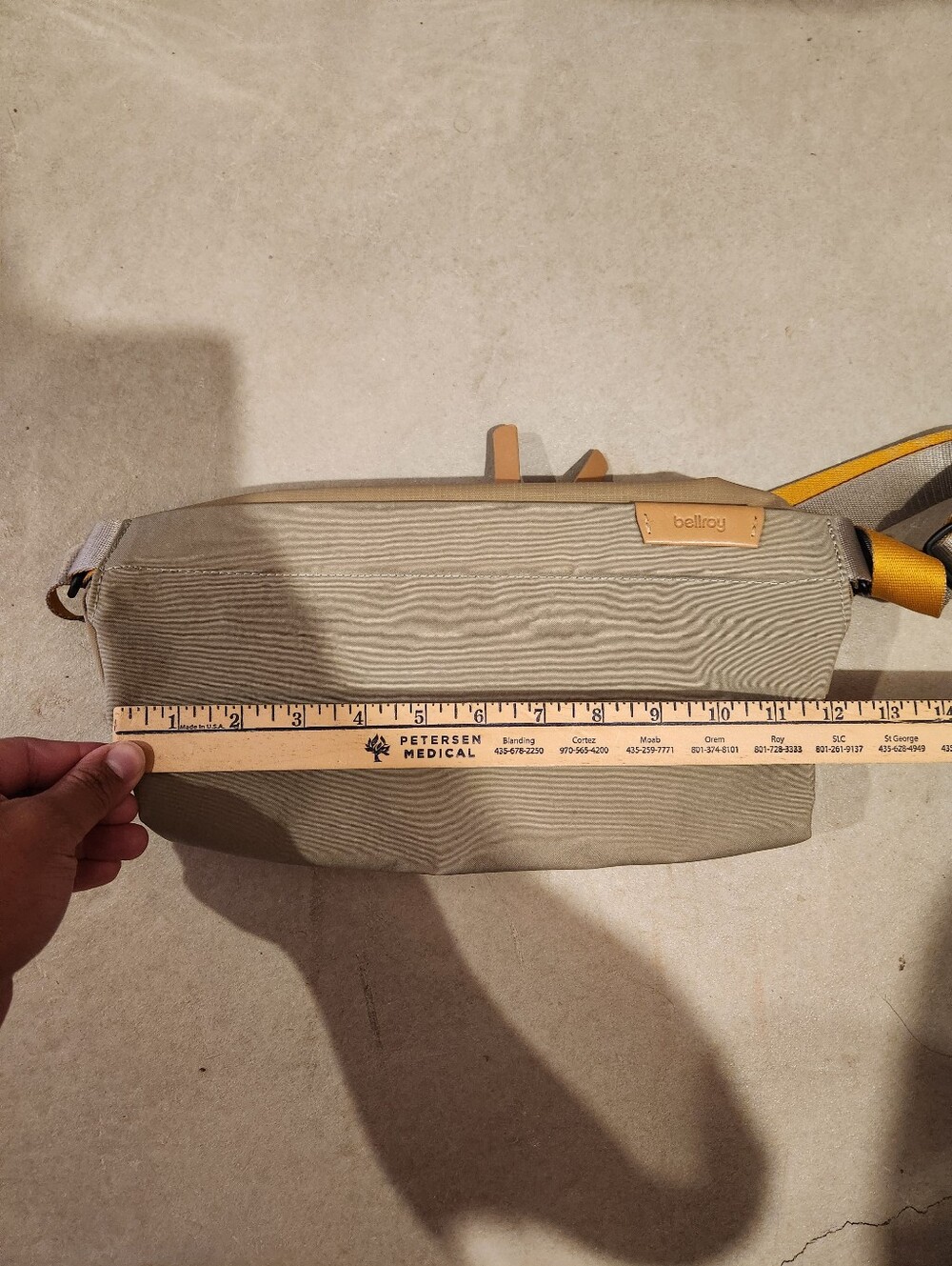 Bellroy Sling Mini Bag In Lunar - Picture 7 of 9
